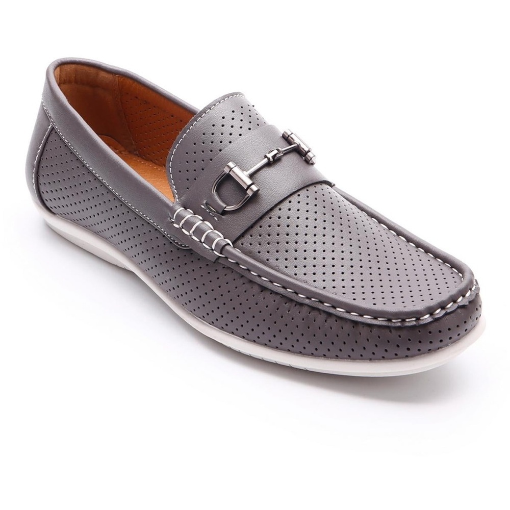 Aston Marc Mens Walk Faux Leather Slip-On- Size 8.5M
